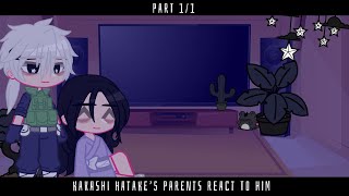 Kakashi Hatake’s parents react to him  Part 11  Re make [upl. by Raseac292]