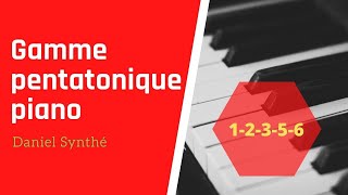 Leçon de piano improviser dans la gamme pentatonique majeure [upl. by Occer316]