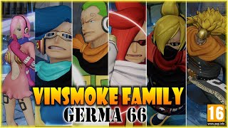 Vinsmoke Family  GERMA 66  All Character and Ultimate Skill  OPPW4 [upl. by Sammons535]