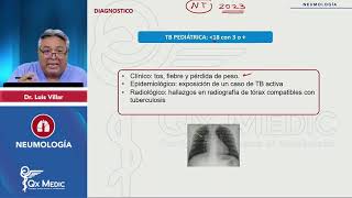 Neumología Tuberculosis pediátrica QxMedic 2024 [upl. by Stearn]