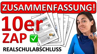 🚀🚀🚀 REALSCHULABSCHLUSS 2024 ZUSAMMENFASSUNG  Mathe ZP 10  Aufgaben die immer dran kommen MSA ZAP [upl. by Teerprah]