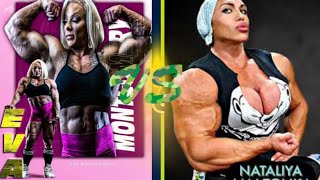 Nataliya Kuznetsova vs Eva Montgomery female bodybuilding motivation 2024 strongest mass monster [upl. by Sadie997]