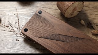 KBDfans Dusk 67 wooden keyboard building tutorial [upl. by Yettie742]