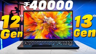 🔥 12th amp 13th Gen Only 🔥 Best Laptop Under 40000💥Top 5 Best Laptops Under Rs40000 In 2024 [upl. by Ayotaj]