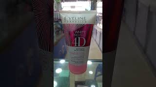 Eveline cosmetics white prestige 4 d whitening facial scrub revieweveline cosmetics scrub price [upl. by Bunce]