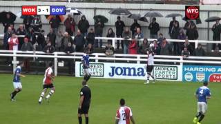 Woking 61 Dover Athletic Match Highlights [upl. by Assisi]