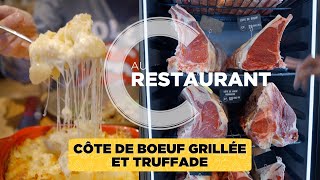 Côte de boeuf grillée et truffade [upl. by Nolahc82]