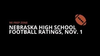 Nebraska high school football ratings Nov 1 [upl. by Bianchi]