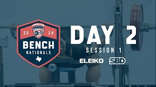 2024 Powerlifting America Bench Nationals  Day 2 Session 1 [upl. by Baniez806]