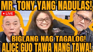 ALICE GUO AT CASSANDRA ONG NAG SALITA NG CHINESE MR YANG NADULAS BIGLANG NAG TAGALOG BISTADO [upl. by Dorin]