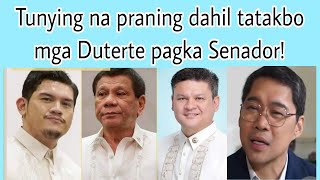 Tunying binastos mga Duterte dahil tatakbo pagka Senador baka takot mawalan ng Sustento [upl. by Henriques77]