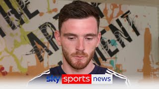 Andy Robertson on Ben Doak and being inspired by children in hospital [upl. by Jannel]