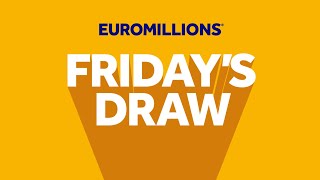 The National Lottery EuroMillions draw results from Friday 02 February 2024 [upl. by Clardy]