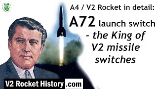 A4  V2 Rocket in detail A72 launch switch [upl. by Rowell]