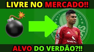 CASEMIRO NO PALMEIRAS JORNAIS DIVULGAM POSSÍVEL INTERESSE DO VERDÃO EM CONTAR COM JOGADOR 1410 [upl. by Blondelle]