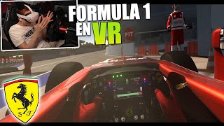 MANEJANDO UN FORMULA 1 EN VR   LO MAS REAL QUE EXISTE [upl. by Najtsirk]