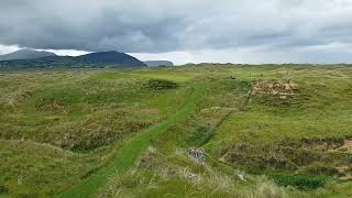 BALLYLIFFIN GOLF CLUB  Glashedy course par5 fourth hole [upl. by Yerffoj568]