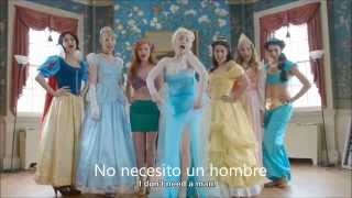 FROZEN MUSICAL PRINCESS  I don´t need a man No necesito un hombre [upl. by Mady]