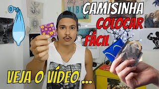 como colocar uma camisinha  como colocar preservativo [upl. by Yecnahc162]