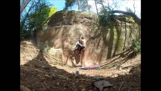 Ed Hamer climbing Subtilitas 7CV9 Nesscliffe [upl. by Griz]