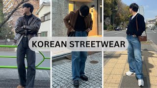 KOREAN Streetwear OUTFITS For WInter 2024 [upl. by Rudwik871]