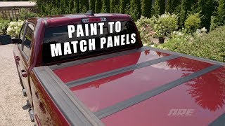 ARE Fusion  Painted To Match Hard Folding Truck Bed Cover  Quick Overview [upl. by Allanson]