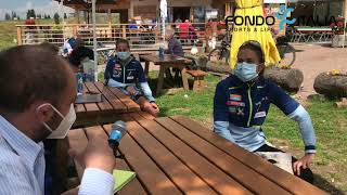 Interview to Heidi Weng by Fondo Italia during the camp in Lavazè SUB ITA [upl. by Newberry]