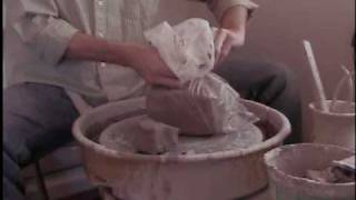 Make Your Own Pottery 1 How to Prepare Pottery Clay [upl. by Yenffad]