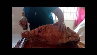 PERNIL DE CERDO EN HORNO DE BARRO Pata [upl. by Kingdon]