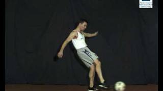 Football free kick  Slow motion video [upl. by Capps995]