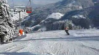 Skiën in de bergen van Alpendorf en Wagrain [upl. by Kachine]