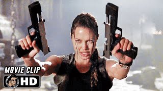 LARA CROFT TOMB RAIDER Clip  quotEscaping The Templequot 2001 [upl. by Zacarias]