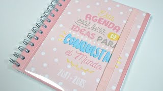 Mi nueva agenda BONITA Y BARATA sobre todo barata [upl. by Einna]