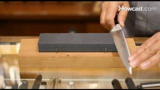 How to Use a Sharpening Stone  Knives [upl. by Arlee]