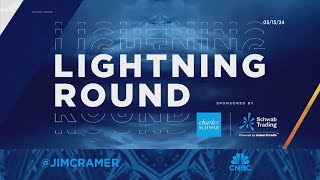 Lightning Round ServiceNow is a buy right here says Jim Cramer [upl. by Hembree]