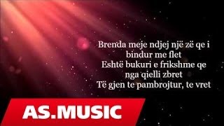 Alban Skenderaj  Bukuri E Frikshme Official Lyric Video [upl. by Ardnnaed]