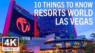 Resorts World Las Vegas — 10 things to know before staying here [upl. by Eniamej]