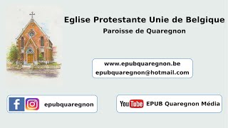 EPUB Quaregnon  Culte du 19 novembre 2023 [upl. by Nuaj798]