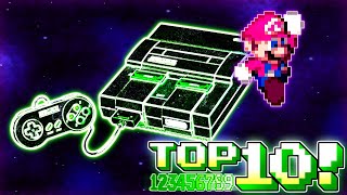 Top 10 Super Nintendo Games [upl. by Einolem]