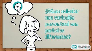 ¿Cómo calcular una variación Porcentual con diferentes periodos [upl. by Lletniuq]