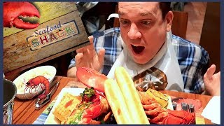 Seafood Shack Treasure Island Las Vegas  LOBSTER Clambake [upl. by Lash334]