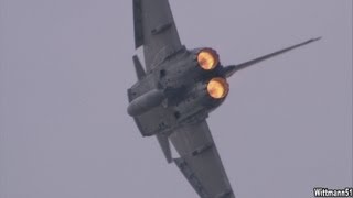 LIMA 2013 Airshow Langkawi  Royal Air Force Eurofighter Typhoon [upl. by Oisangi]