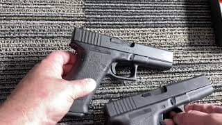 Comparing the new Glock P80 to a Gen 1 Glock 17 [upl. by Diamante]