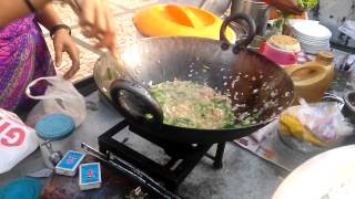 How to make street style Poha flattened rice [upl. by Neille554]