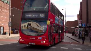 London Buses Uxbridge Bus Station [upl. by Borchers]