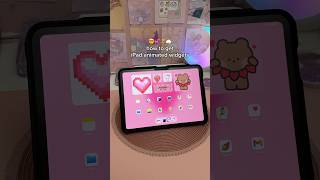 how to get iPad animated widgets 🤯💕 homescreen aesthetic  apple iPad apps  iPad tutorial  TapeKit [upl. by Koeninger182]