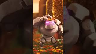 Golem takes Throne😯Then Im Golem king😎✌️clashofclans shortsviral shortsfeed [upl. by Elleirda]