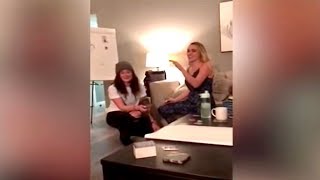 Is this for real Lesbian couple proposes at the same time [upl. by Yalahs]