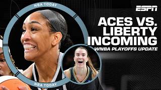 Las Vegas Aces ONE STEP CLOSER TO THE 3PEAT 🔥  Sabrina Ionescu SHUTS DOWN the Dream 😤  NBA Today [upl. by Nessa807]