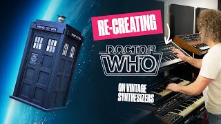 Doctor Who Theme Music  Played on Vintage Synths [upl. by Dorahs263]